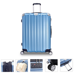微風輕旅28吋防刮漸層行李箱, 天堂藍, large