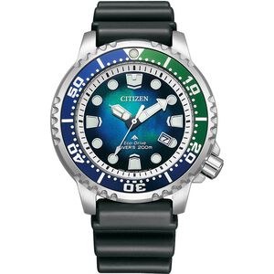 CITIZEN 星辰 千彩之海UNITE with BLUE 限量 光動能200米潛水錶BN0166-01L