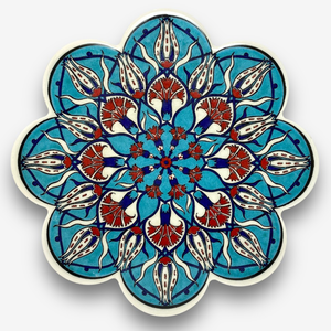 【SOLO Vintage】Designer Heat Mats Ceramic Hot Pads Coasters Made in Turkey 09