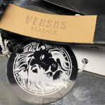 [星晴錶業]VERSUS VERSACE手錶,36mm,VV00089銀色錶面銀錶殼深黑色真皮皮革錶帶款, , large