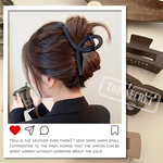 [夢巴黎] 韓系鯊魚夾 抓夾 鯊魚夾 大髮夾 方形夾 髮夾 鯊魚夾韓國 方形鯊魚夾 盤髮 髮夾 韓系髮夾 大鯊魚夾 髮飾, , large