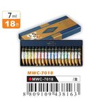 AP MISSION 藝術家金級水彩顏料-盒裝系列18色/7mL(MWC-7018), , large