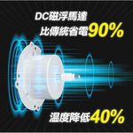 SUPAFINE 10” DC Energy-Saving Exhaust Fan with Mosquito Repellent HFB-S6110, , large