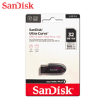 【SanDisk】Ultra Curve 32G USB 3.2 隨身碟 讀取速度 100MB/s, , large