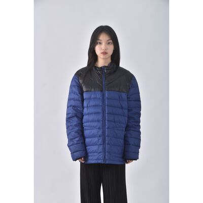 (L) nautica羽絨藍色外套二手衣