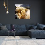 【御畫房】黃河頌 國家一級畫師手繪油畫80×80cm(VF-70), , large