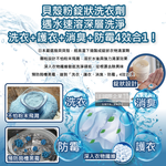 [日日好物]日本HOTAPA-貝殼粉弱鹼性柔順護衣去污消臭衣物清潔錠40粒/白罐(洗衣清潔劑,洗衣機筒槽防霉,白色/彩色衣物皆適用), , large