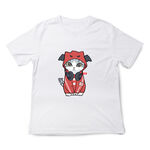 JZ TEE Demon Cat Graphic Tee, , large