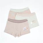 minihope美好的親子生活-沉靜海洋男童四角褲(3件組B), , large