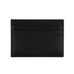 BALLY  Mythos 再生皮革紅白條紋卡片夾/名片夾 / 黑色, , large