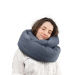 Infinity Pillow Travel Neck Pillow Grey, , large