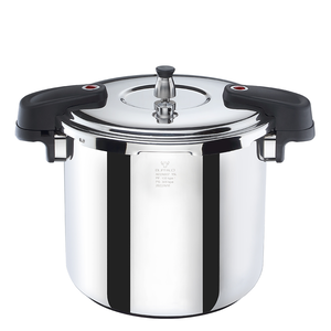 【Buffalo牛頭牌】雅適商用快鍋15L (壓力鍋 304不鏽鋼 SGS檢測安全無毒 電磁爐 IH爐 營業用)