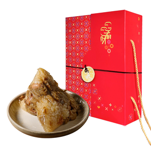 【Chrysanthemum House】Celebrate the Dragon Boat Festival Classic Gift Box - Traditional Flavored Rice Dumplings (130g x 10 pieces/box)