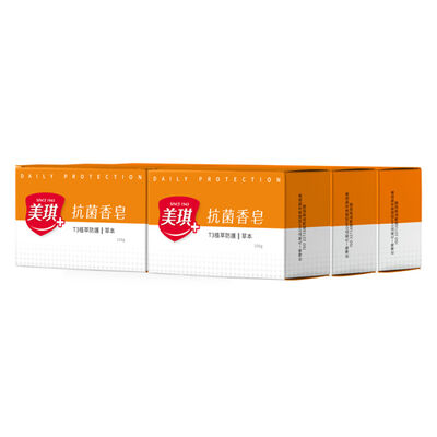 美琪抗菌皂草本6入裝