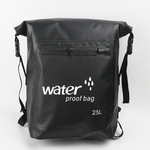 【SV61208】25L大容量 戶外防水雙肩包 溯溪漂流游泳潛水包 潛水PVC防水收納袋 乾溼分離 後背包, , large