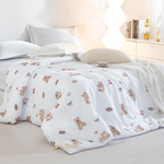 【Betrise貝翠絲】Cool Summer Childish Series 60-count 100% Tencel Quilt Children's Summer Quilt 100x120cm-Please note the color, if no note is made, it will be shipped randomly, , large