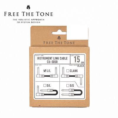 FREE THE TONE CU-5050 15 / 30 / 50cm LL 高階短導線 日本製【敦煌樂器】