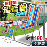 Heavy-duty painted lightweight folding chair, , large
