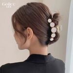 【Gulicc 】古莉可 髮夾 法式簡約貝殼抓夾, , large