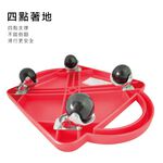 【MACMUS 】兒童坐式滑板車（紅＋藍 兩色一組）｜滑力車 遊戲車 滑步車 玩具車 滑行車 兒童玩具 輔助教具, , large