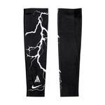 NIKE J MORANT 臂套 單入裝 健身 訓練 戶外運動 時尚 透氣 舒適 吸濕 排汗 乾爽 彈性 固定 貼合 黑, , large