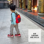 SOLIS 妖怪迷宮系列 休閒迷你後背包-幼童款-S號-暗紅/琥珀紅, , large