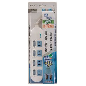 2P 4 switch 4 outlet strip