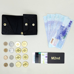 【M2nd】Ostrich Tri-fold Wallet, , large