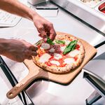 [OONI戶外窯烤爐]竹製披薩托盤14吋 Bamboo Pizza Peel Serving Board 握把托盤 上菜托盤 木質托盤 壽司/牛排/麵包/披薩木板, , large