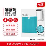 蟎著媽 適用 3M FD-A90W FDA90W FDA90RF 空氣清淨機 濾網, , large
