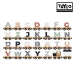 官方直營【Tryco】木製字母火車-28件組, , large