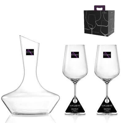 LUCARIS 禮盒組 醒酒瓶 紅酒杯 無鉛水晶玻璃 金益合玻璃器皿