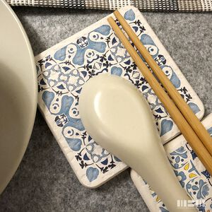 【MBM】迷戀幻境-MBM花磚珪藻土杯墊組(一盒5入)