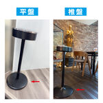 【臺灣製造】消光黑立式煙灰缸 工業風菸灰缸 金屬烤漆菸灰桶 霧黑烤漆熄菸桶 煙灰桶 吸菸區 餐廳菸盒 熄菸桶沙盤煙灰盤, , large