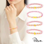 【Prisme Gold】黃金手鍊 999純金綴飾粉珠手鍊 (金重：約0.05錢&plusmn;0.02) - 好運福袋, , large