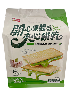 開心果醬風味夾心餅乾166克