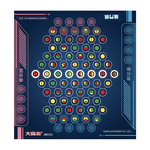 【龍品文創】大富翁 G801 經典 磁石大跳棋, , large