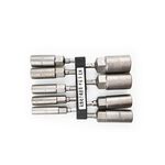 氣動起子頭套筒組合 (附磁/無磁) 65L六角柄 充電起子機電鑽適用, , large