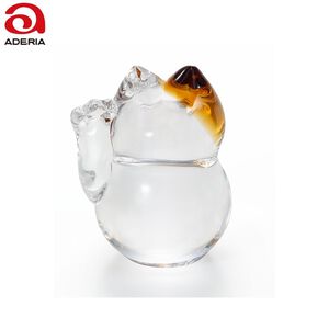 ADERIA 日本手作招財貓 金益合玻璃器皿