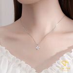 【CF鑽飾】項鍊 莫桑鑽《幸運眷顧》50分鑽墜, , large