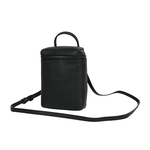 LONGCHAMP Le Pliage Xtra XS 小牛皮拉鍊迷你手提/斜背二用包/黑色, , large