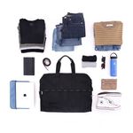 Lesportsac Deluxe Extra Large Weekender 豪華加大型旅行包-經典黑, , large