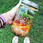 Ball® 32oz Quart Mason Jar & Lid, Wide Mouth, , large