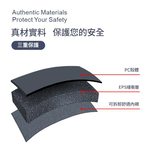 頂級空力單車安全帽-炫彩紫, , large