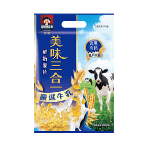 桂格嚴選牛乳美味三合一 28g X10
