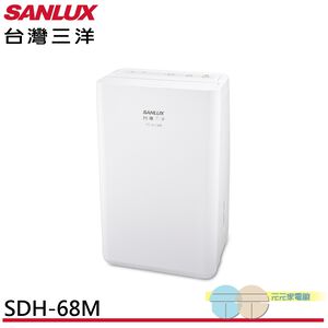 SANLUX 3-5 Ping Grade 1 Energy-Saving 6L Dehumidifier SDH-68M