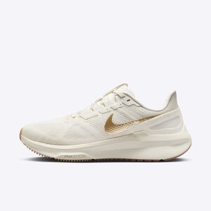 Nike W Air Zoom Structure 25 女 慢跑鞋 路跑 支撐 緩震 米 金 [DJ7884-007]