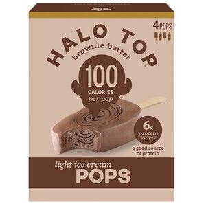 Halo Top BROWNIE BATTER POP  5pcs