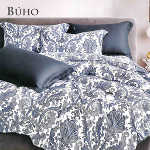 BUHO "Syril-M" 60s 100% TENCEL pure Tencel full cotton double-purpose quilt winter bag set - double