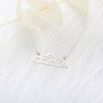 【Angel & Me】登山 山脈 山 s925 純銀項鍊 生日禮盒 紀念日禮物, , large